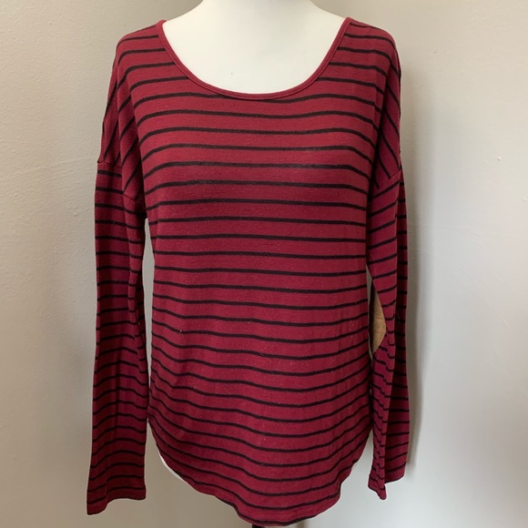 E Hanger M Bow Tie Stripe Top - Picture 4 of 5